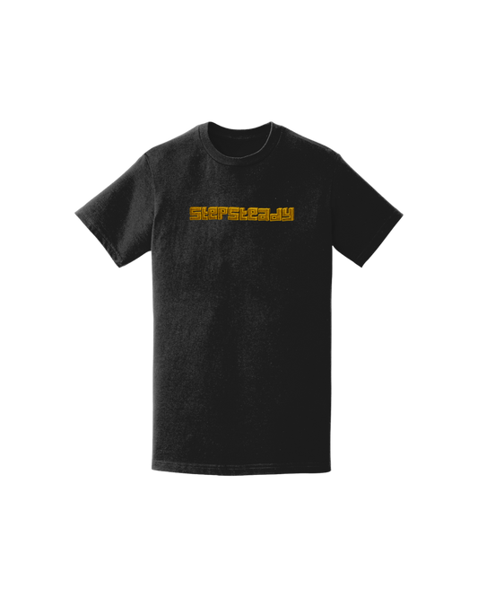 Step Steady Tee - Gold